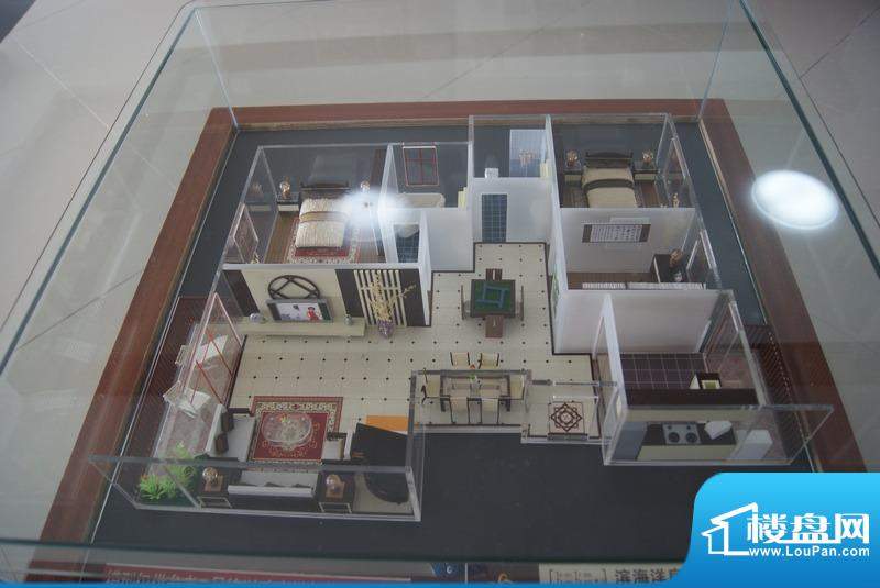 博亚龙湾滨海洋房三房户型模型（201011