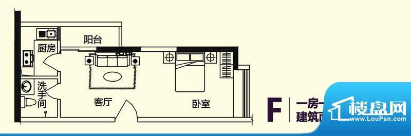 义方家园商务公寓标面积:46.28平米