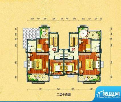 碧桂园椰城双拼别墅面积:187.89平米