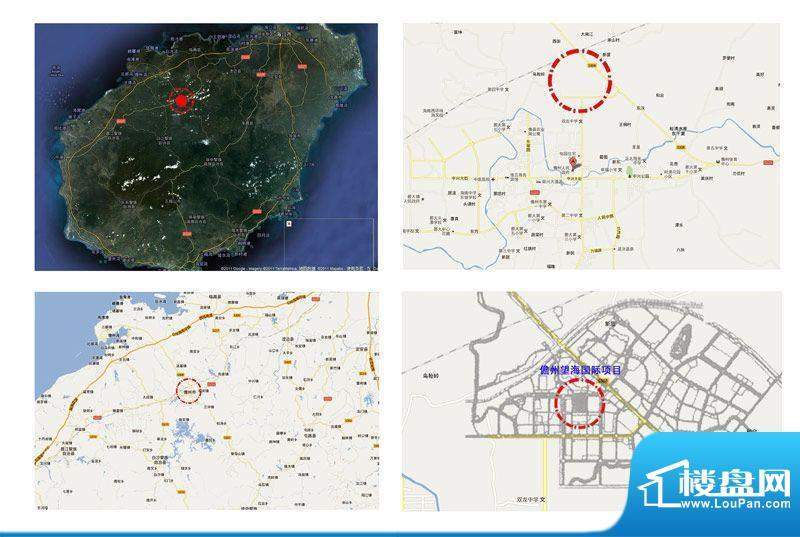 儋州望海国际广场交通图