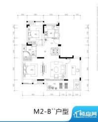 芭蕾雨逸景M1-B洋房面积:52.00平米