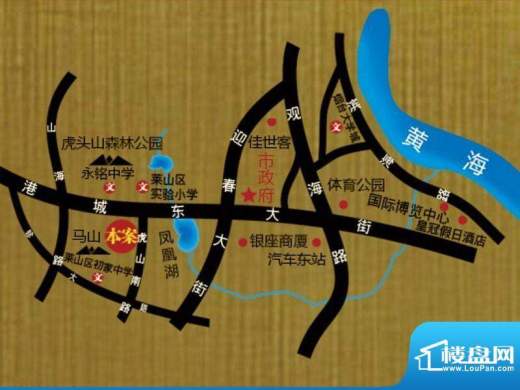 保利香榭里公馆交通图