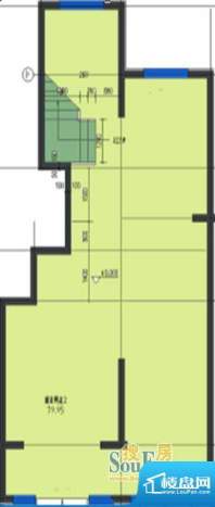 颐鑫居商业户型79面积:79.00平米