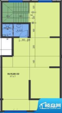 颐鑫居商业户型87面积:87.47平米