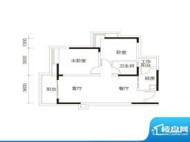 中海誉城A2栋05单位面积:85.00平米