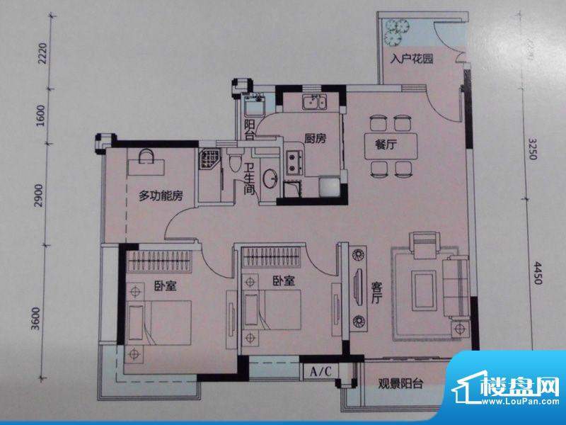 路劲隽泷湾1栋/2栋0面积:88.88平米