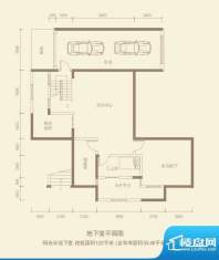 田德海泉湾别墅B户型面积:338.69平米