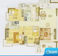 逸涛湾4期A1栋03户型面积:112.71平米