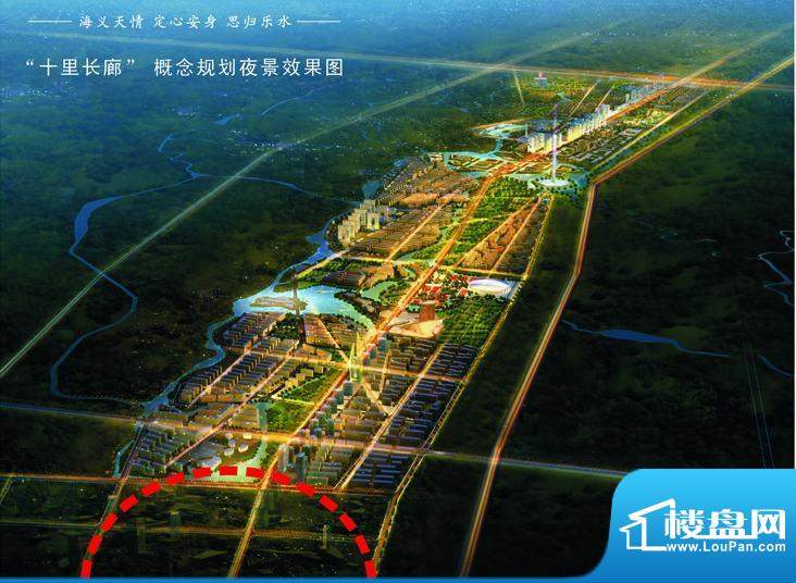昌茂中润温泉水城“十里长廊”概念规划
