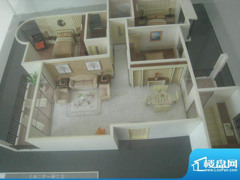 学苑公馆户型模型实景图（20100507）