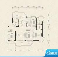 银和怡海山庄二期C户面积:248.49平米