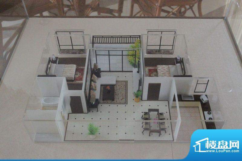 御景湾两房户型模型实景图（20111026）