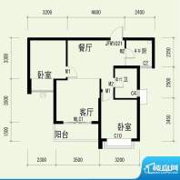 国奥天地3号楼1单元面积:78.06平米