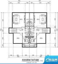 隆苑庄园双拼别墅地面积:86.50平米