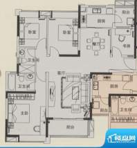 南沙珠江湾C栋01单位面积:134.00平米