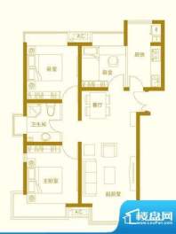 玺萌橘子洲二期J1户面积:92.00平米