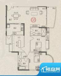 罗马家园D7栋03单位面积:145.00平米