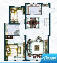 天鹅堡n7户型一层 5面积:165.00平米