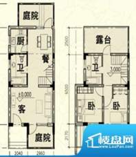 佛光山景温泉花园f户面积:101.73平米