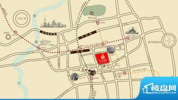 小上海新城三期交通图