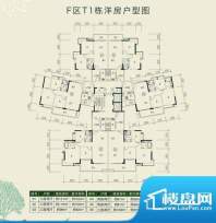 富力泉天下三期F区T面积:80.00平米