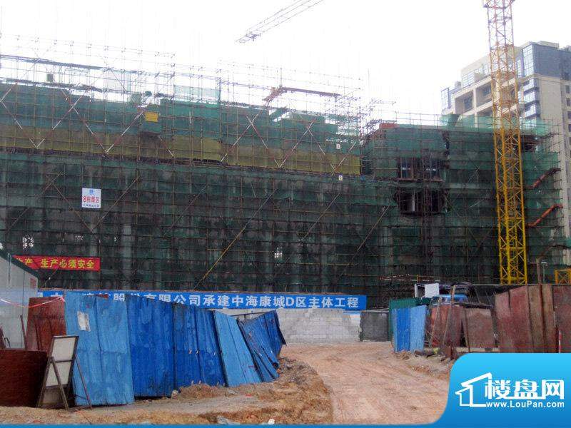 中海康城国际紧张建设实景图(2010.5.30
