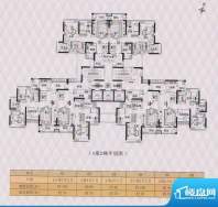 诺德名都4座2梯平层面积:0.00平米