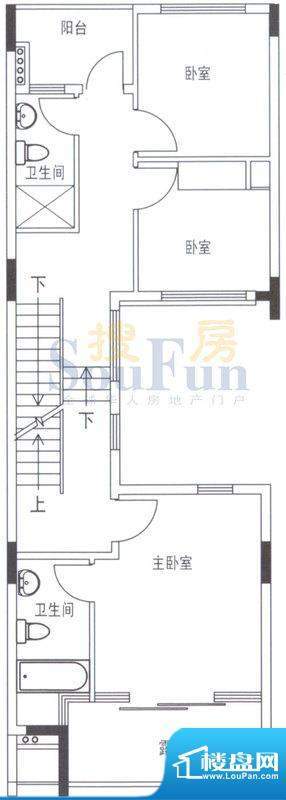 南沙境界·藏峰B型联面积:135.00平米