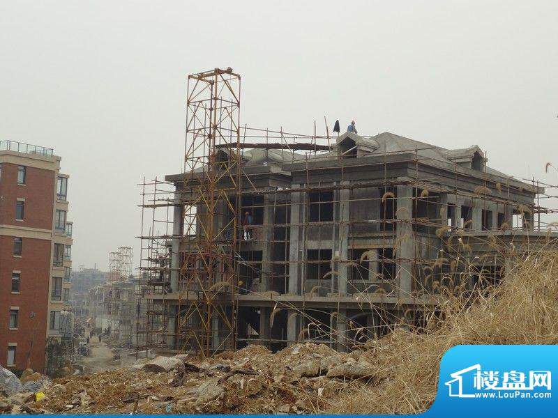 仙龙湾四期别墅65幢施工进度（2012-02）