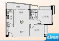 庄士映蝶蓝湾二期F栋面积:78.00平米