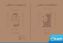 城建仁山智水花园DV1-4户型四层、阁楼层