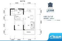 广兴源圣拿威6栋CD户面积:89.00平米