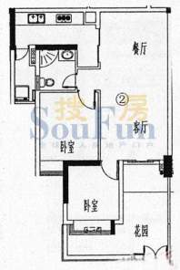 骏御华庭A栋（1-11层面积:80.00平米