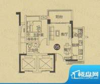 现代城·假日花园7号面积:49.19平米