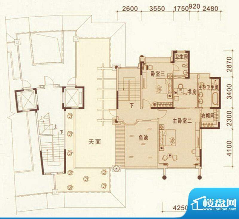 东湖洲花园4.6.8座0面积:103.00平米