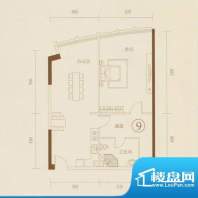 和丰大厦09户型图 1面积:112.57平米