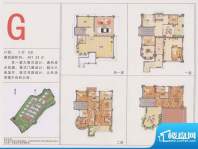 茗荔雅苑G型别墅户型面积:487.59平米