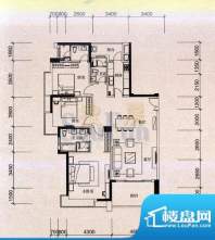 海伦堡流金岁月A户型面积:146.00平米