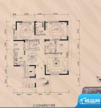 大学城馨园御府D1-0面积:135.85平米