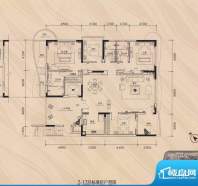 大学城馨园御府C1-0面积:199.30平米