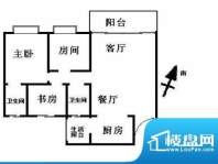 富业苑3室2厅户型图面积:0.00平米