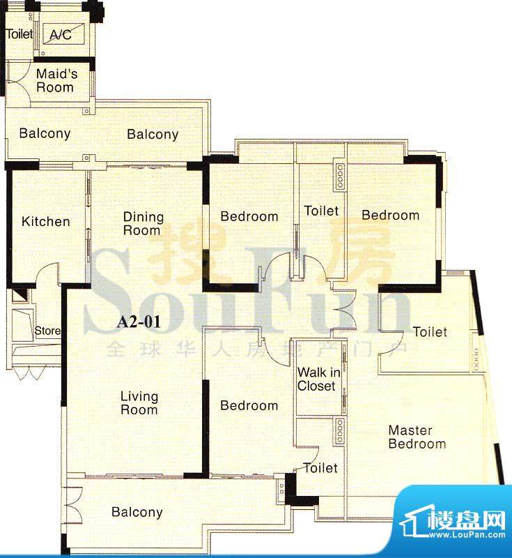 汇景新城龙熹山二期面积:249.96平米