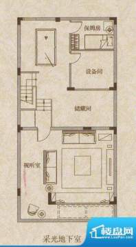 红墅1858别墅B’ 户面积:213.40平米