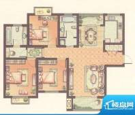 西上海名邸户型图 3面积:132.71平米
