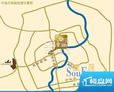 中海万锦城三期交通图