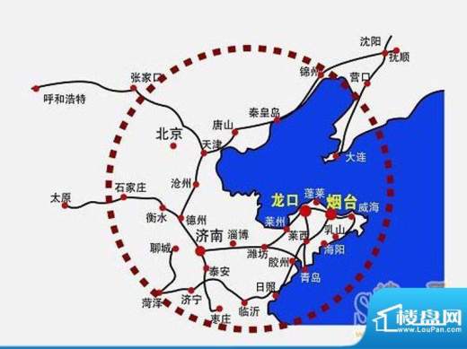 南山西海岸交通图