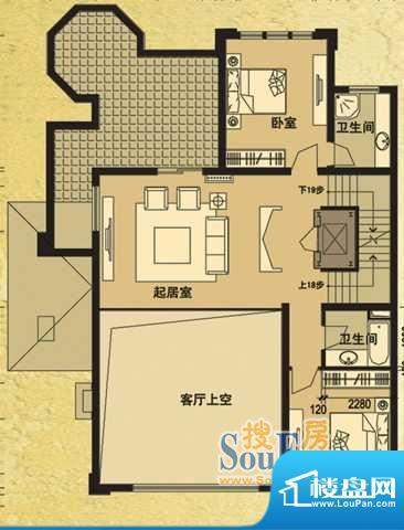 天马相城一期D1联排面积:101.29平米