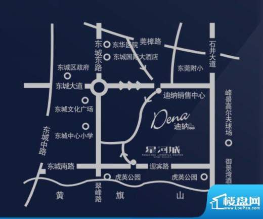 迪纳酒店公寓交通图