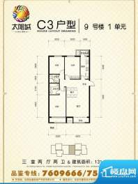 太阳城二期9#_C3面积:0.00m平米