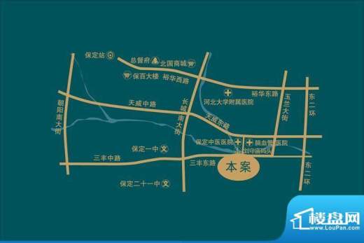 泰和福地水岸交通图